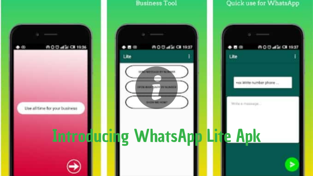 Introducing WhatsApp Lite Apk